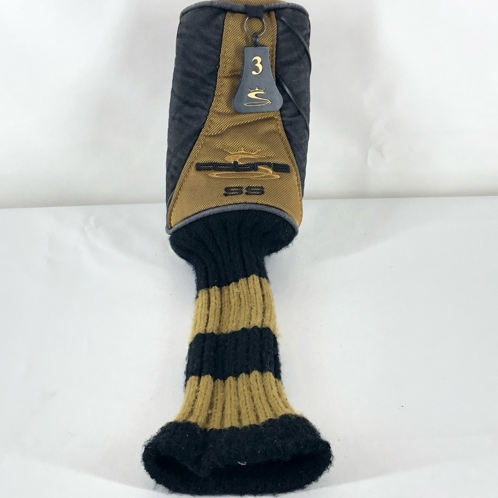 King Cobra Black and Gold Golf Club Headcover #3